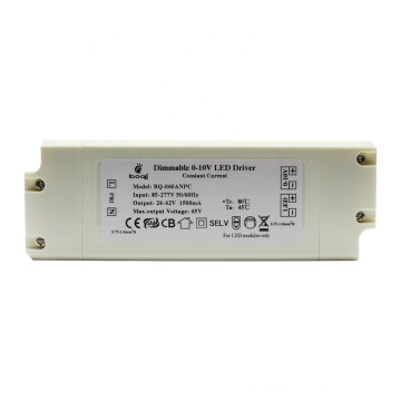 New design 0-10V dimming dimmable led driver 50w SAA